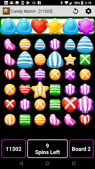 Candy Match Bingo