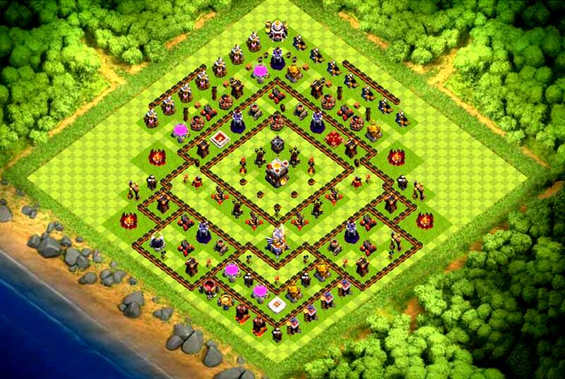 Map of COC 2017