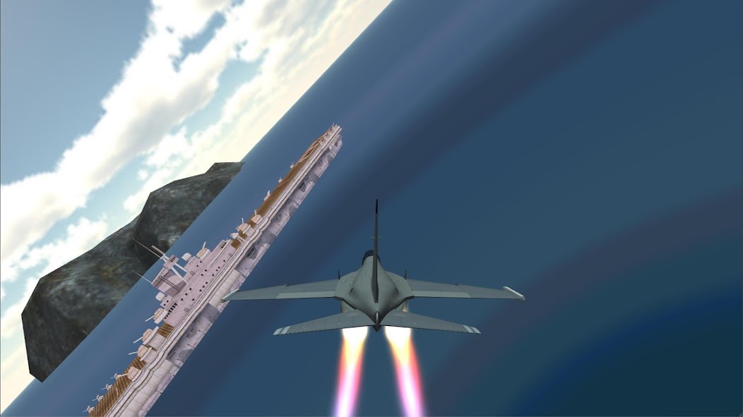 F18 Airplane Pilot Simulator