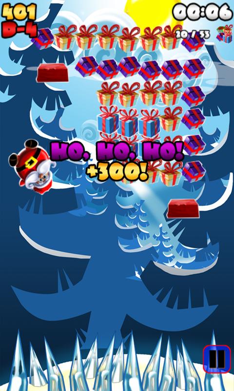 Jumping Santa