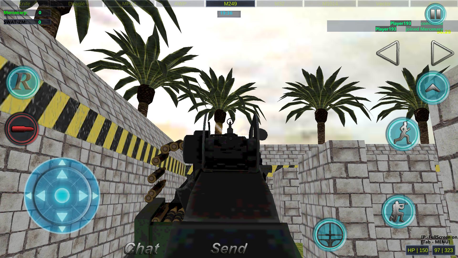 Battle SWAT vs Mercenary