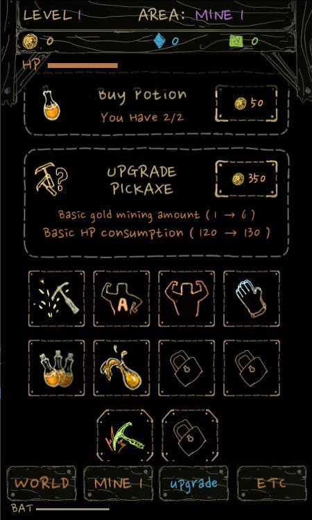 Golden Pickax EX