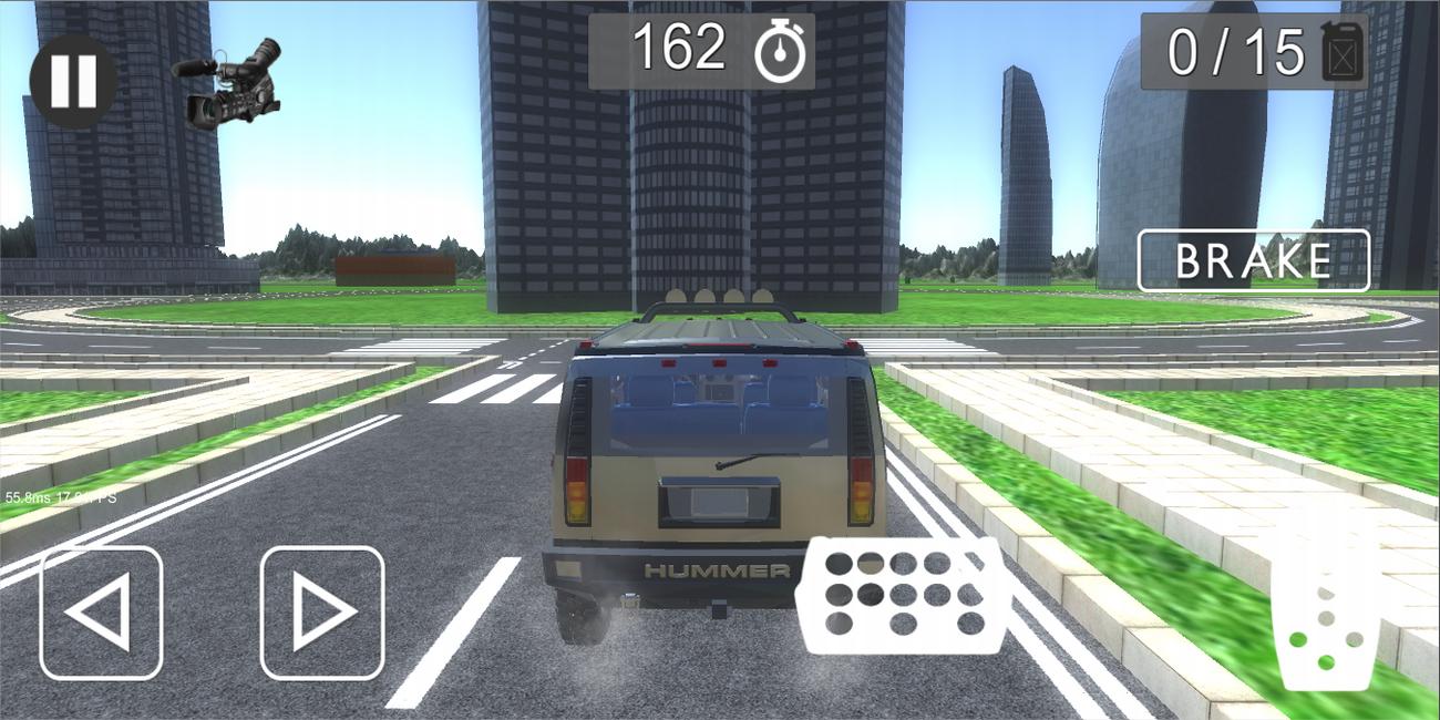 Hummer Driving