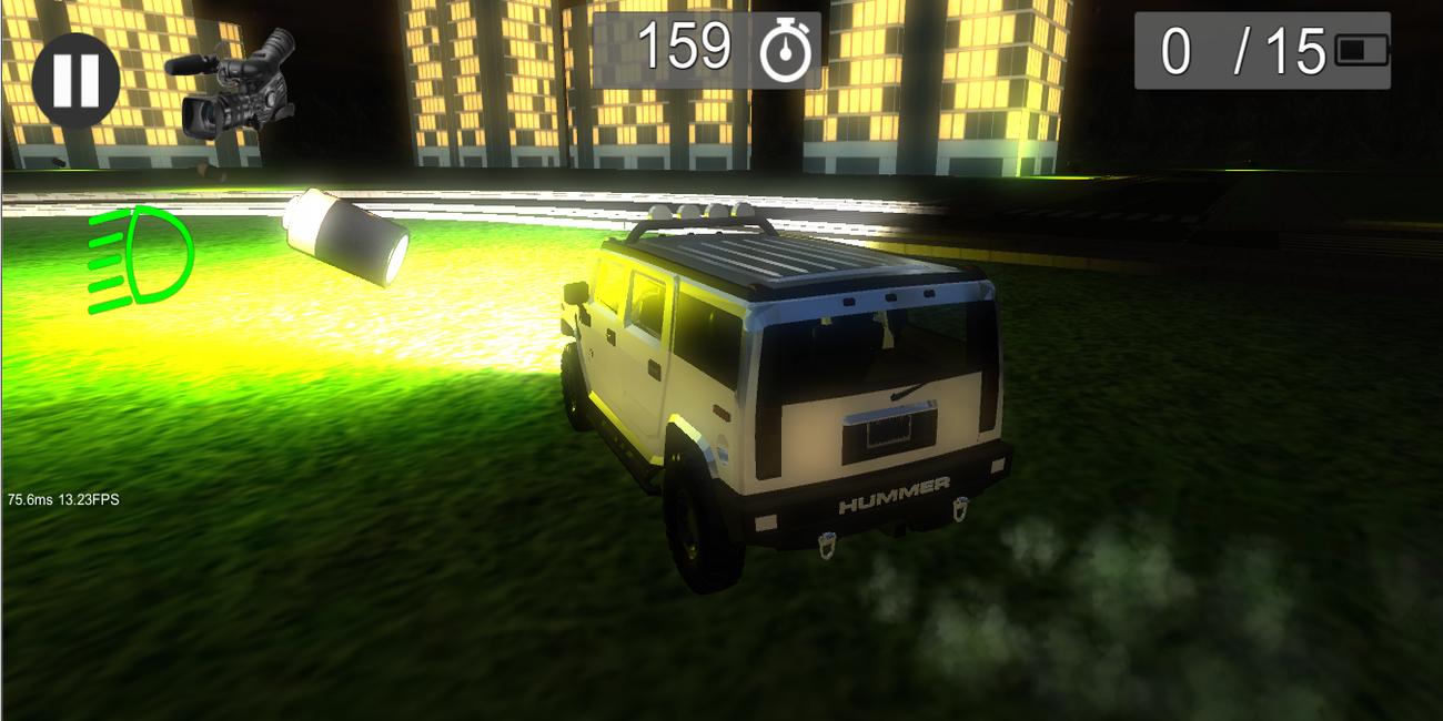 Hummer Driving