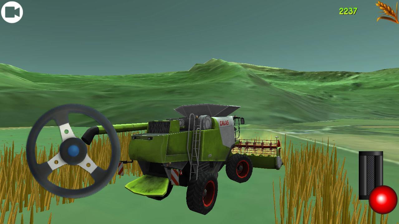 Tractor Sunshine Land Field