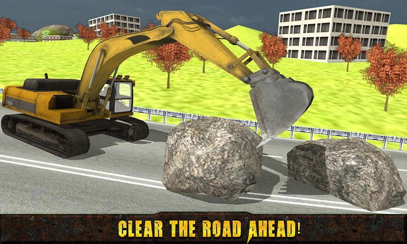 Heavy Excavator Rescue Truck