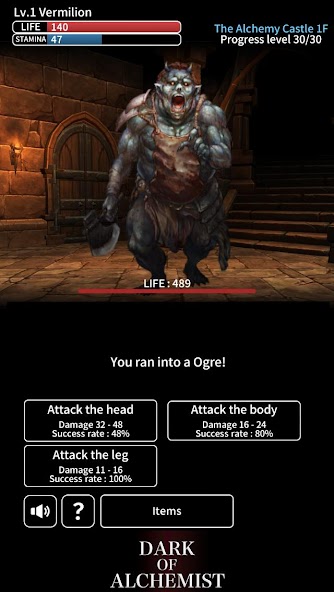 Dark of Alchemist - Dungeon Cr