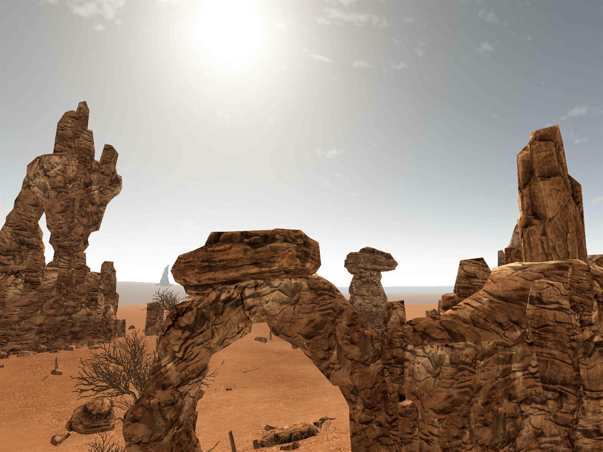 VR Relax Desert 3D Cardboard