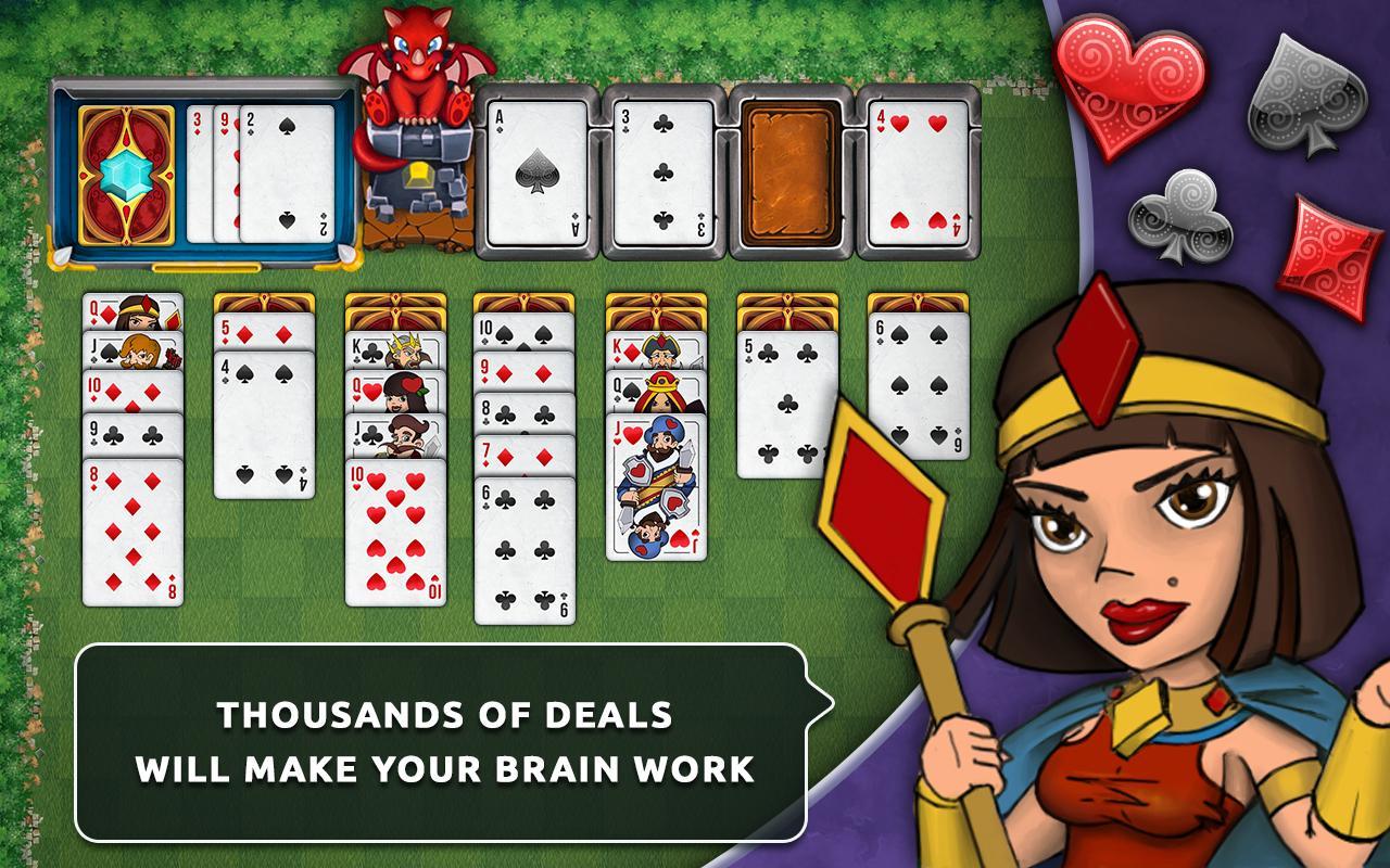 Klondike Solitaire Royal