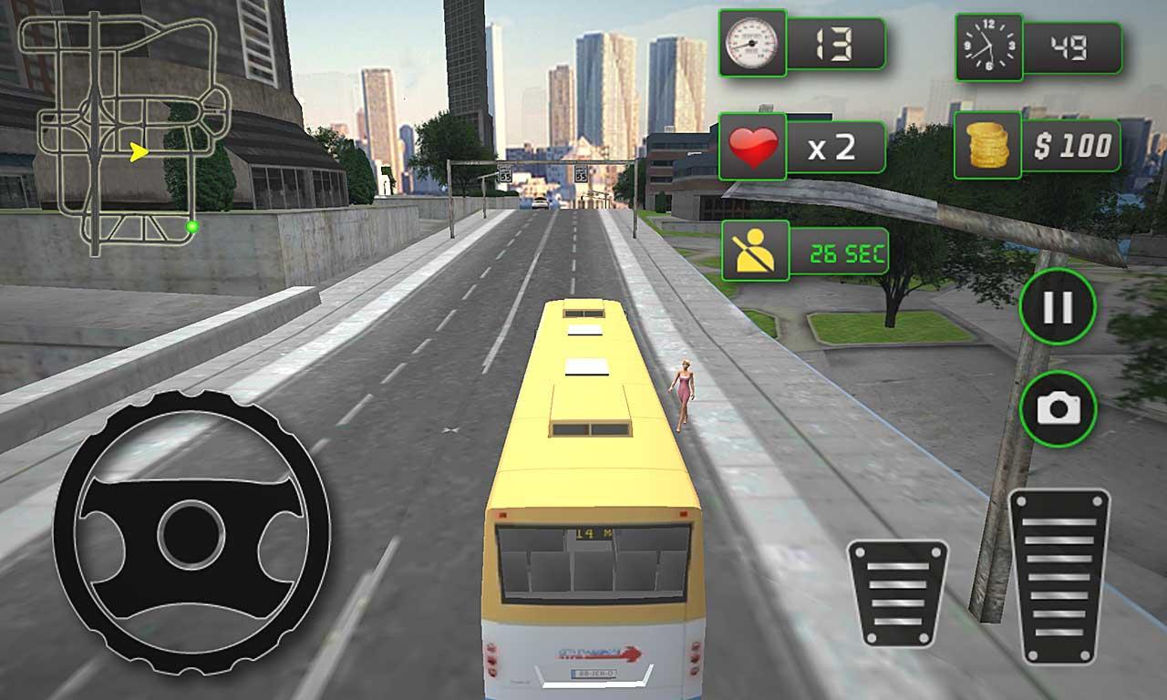 Urban City Bus Driver
