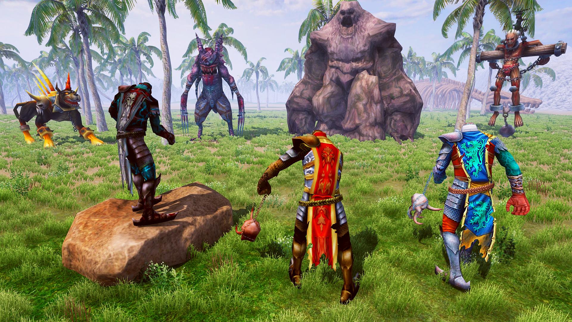 Headless Warrior Simulator