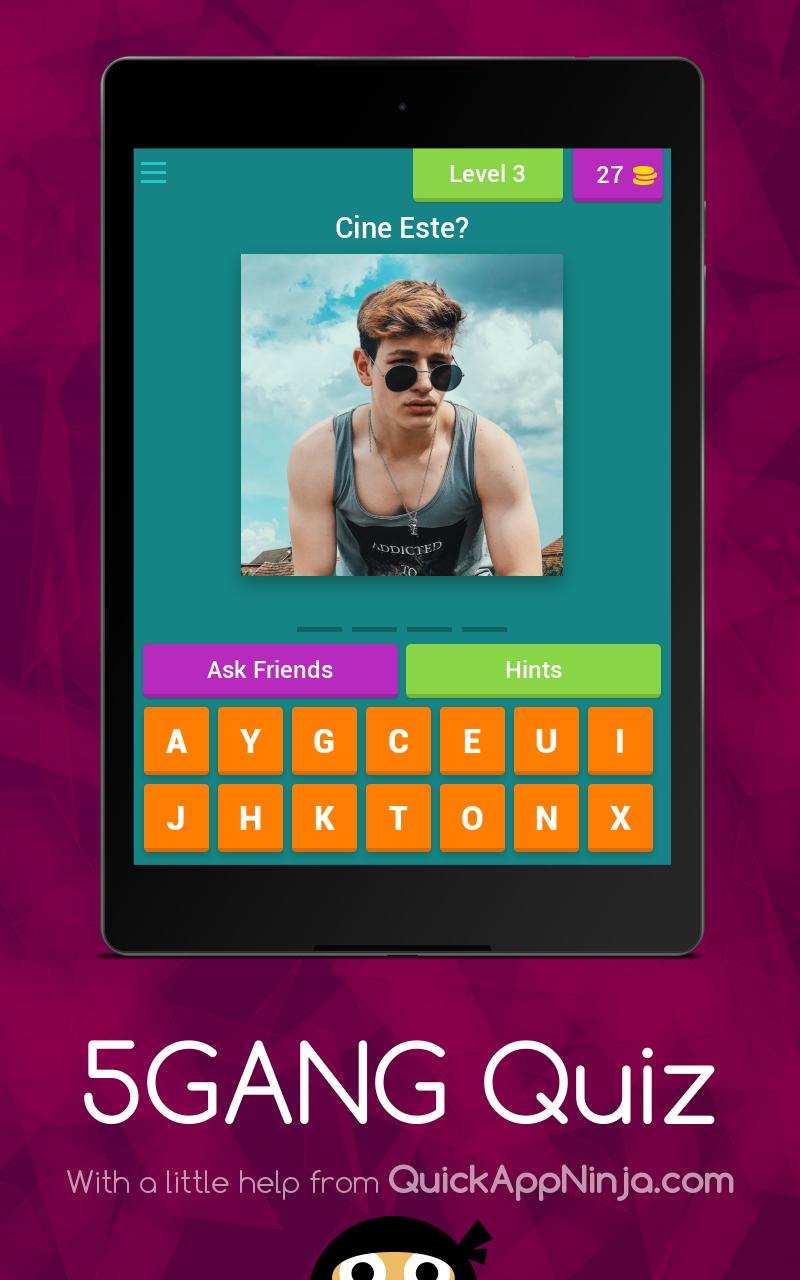 5 GANG QUIZ