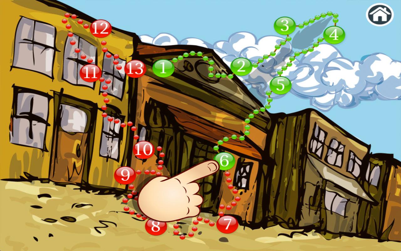 Connect Dots Wild West Edition