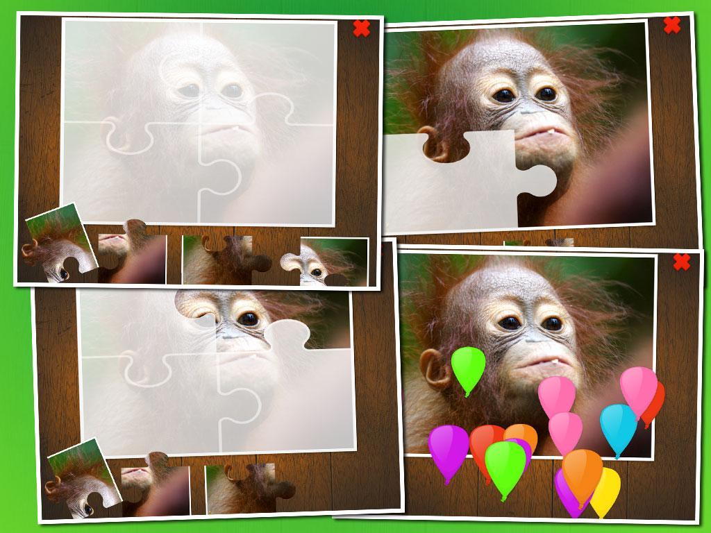 Baby animal puzzle