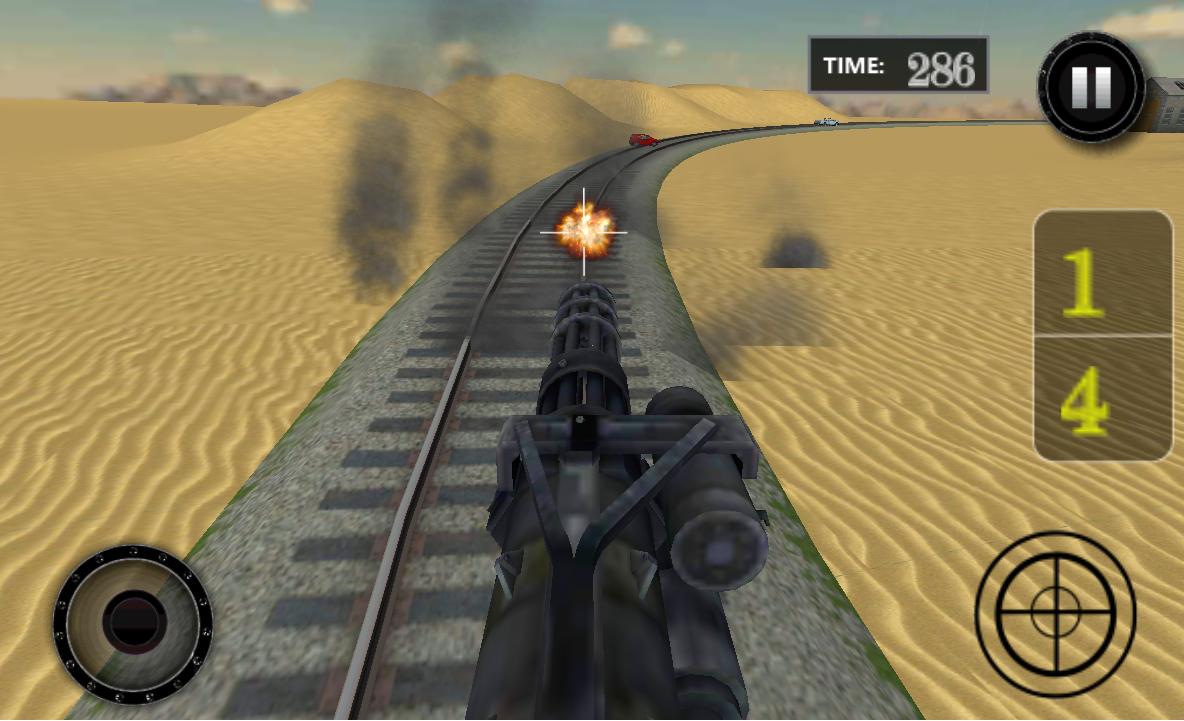 Gunship Bullet Train