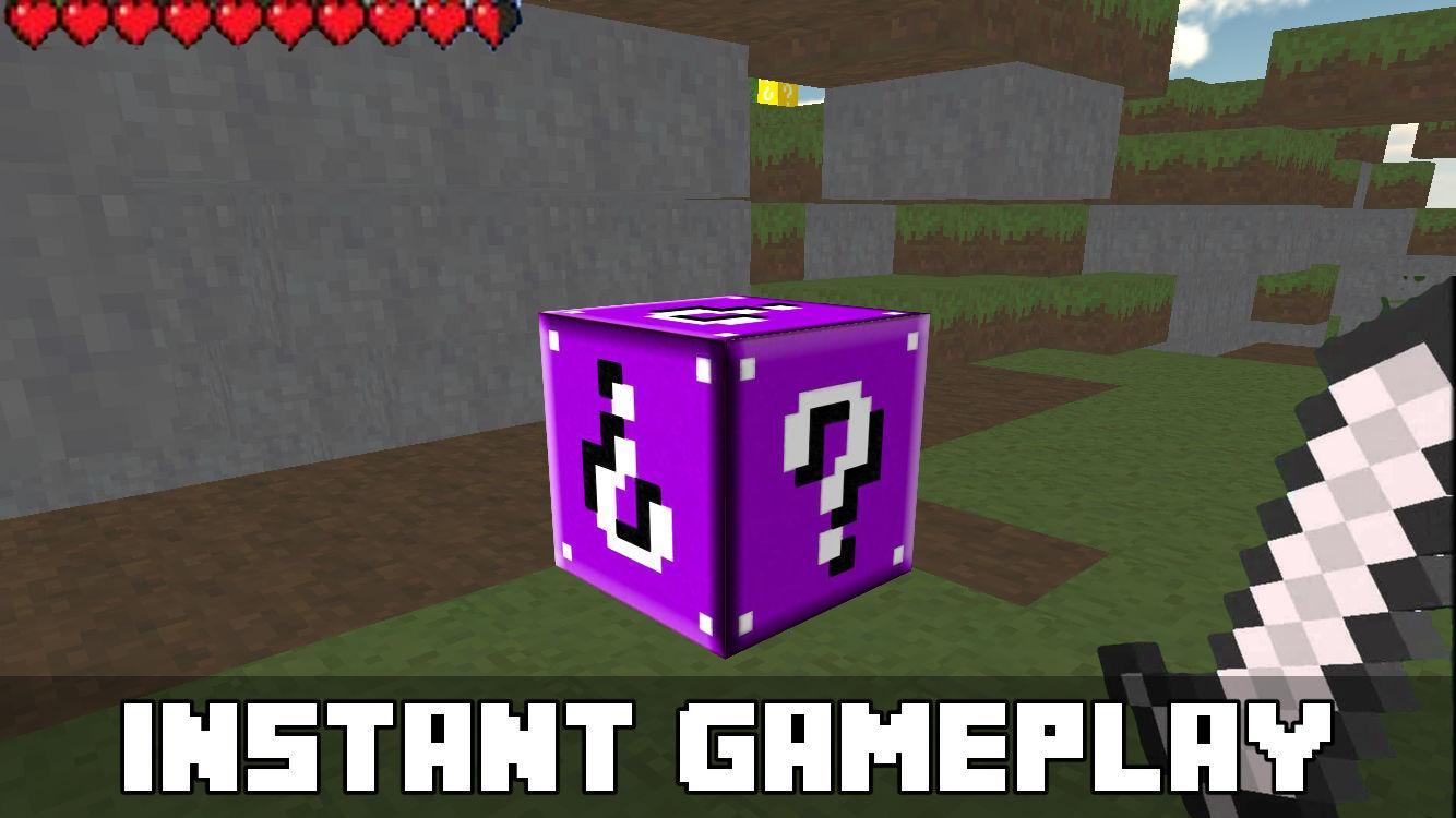 Lucky Block Mod PE - Minecraft