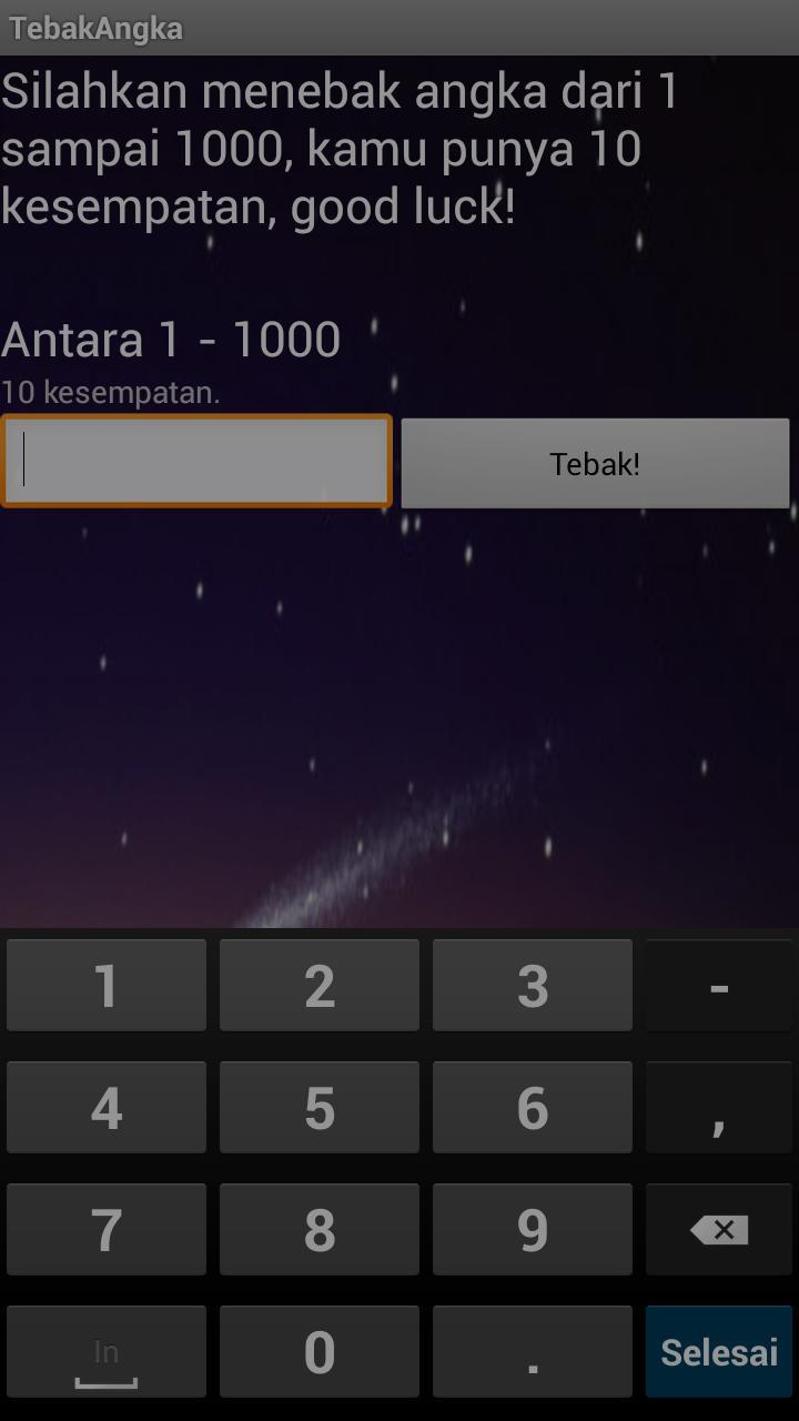 Tebak Angka