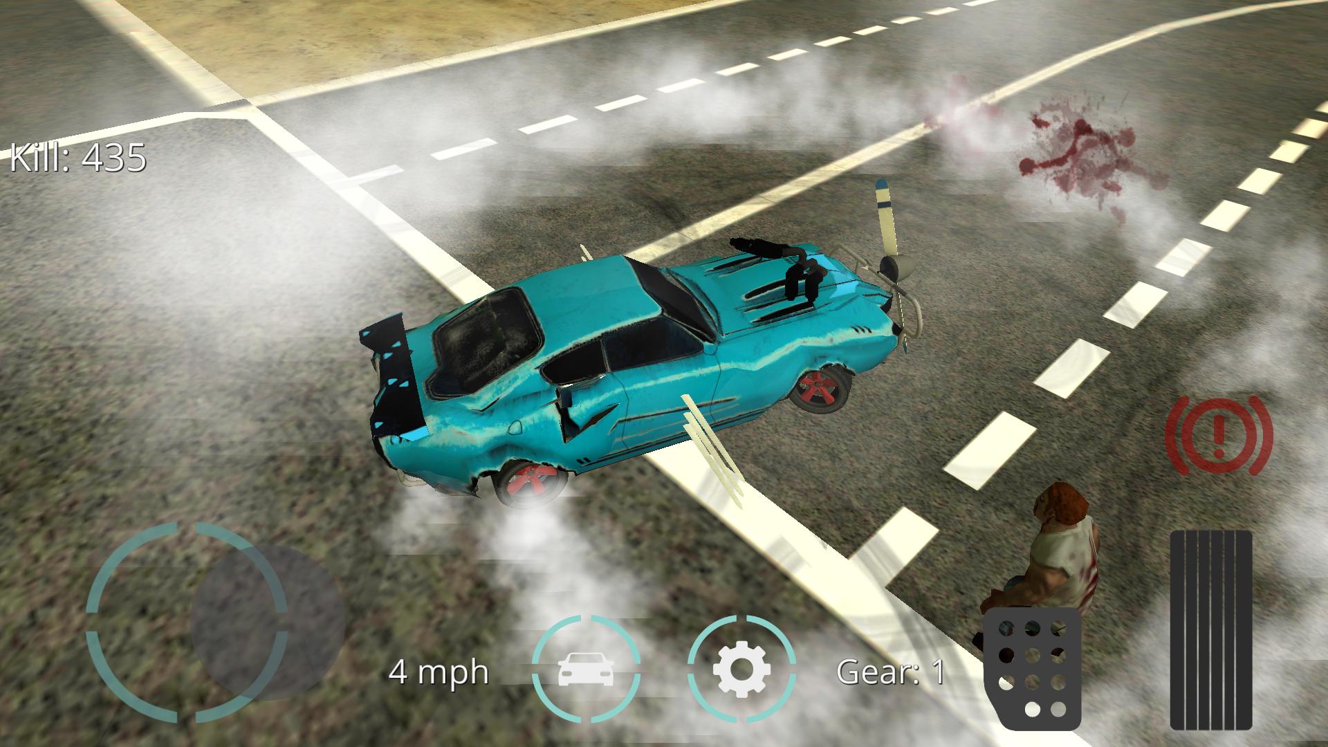 Zombie Grinder Car