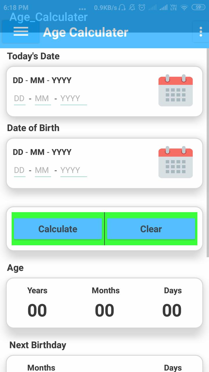 Age Calculater