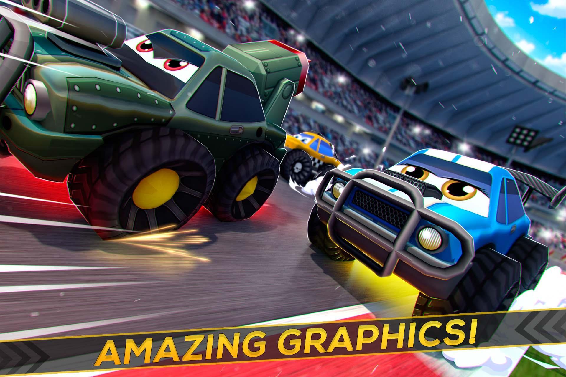 Cartoon Crash Cars Racing