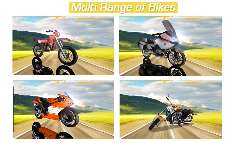 Moto Rider Traffic Challenge
