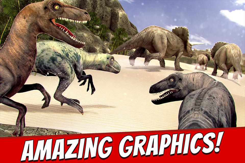 Jurassic Dino Park World Race
