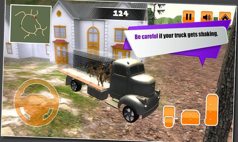Dog Transporter Mountain Truck