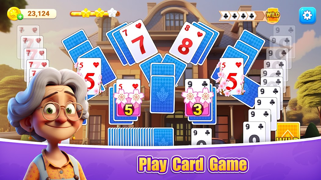 Patience Solitaire TriPeaks