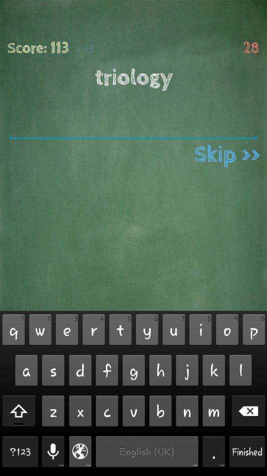 The Spelling Games