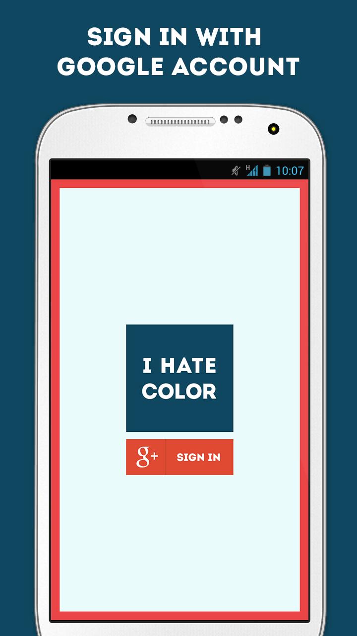I Hate Color