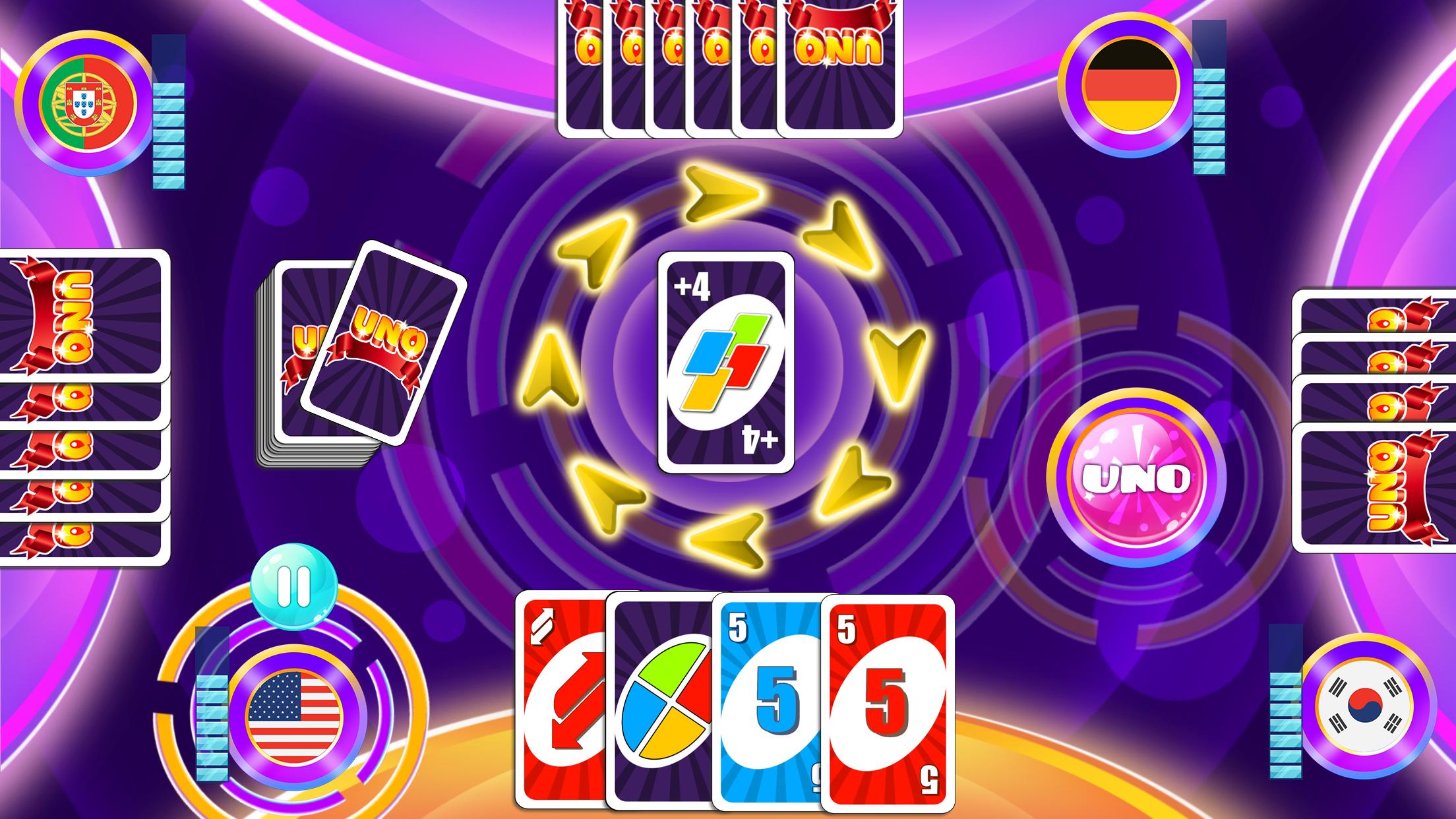 color card game : uno