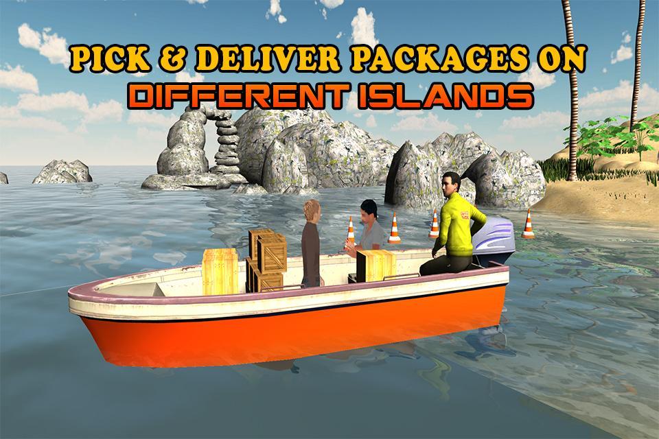 3D Motor Boat Simulator