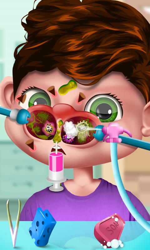Nose And Ear - Fun Girl Games