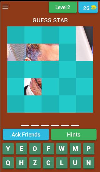Celebrity Star Quiz