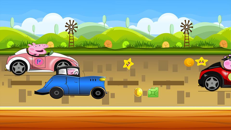 Voiture bebe course