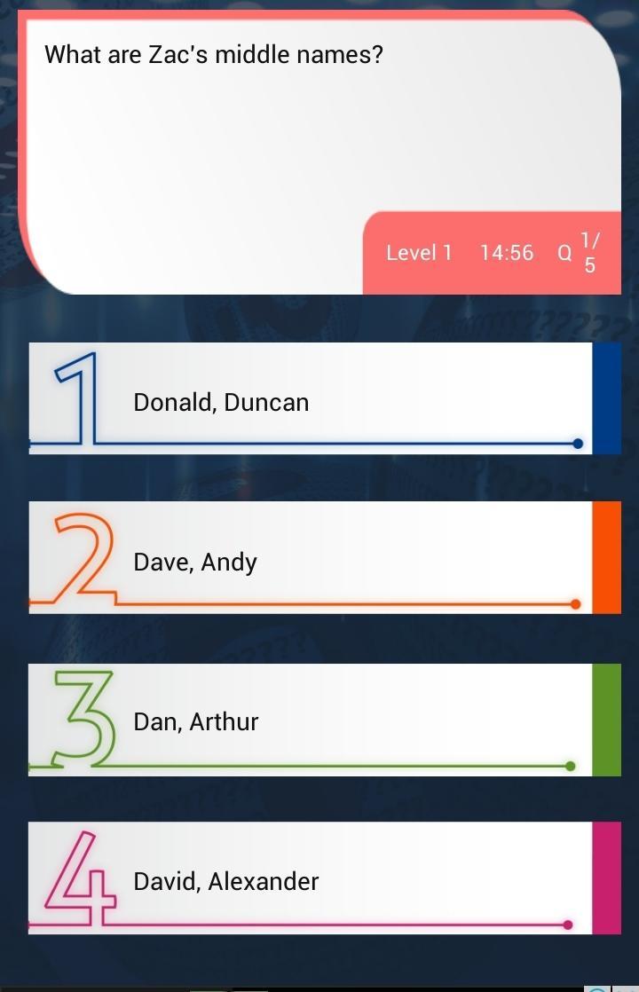Zac Efron Quiz