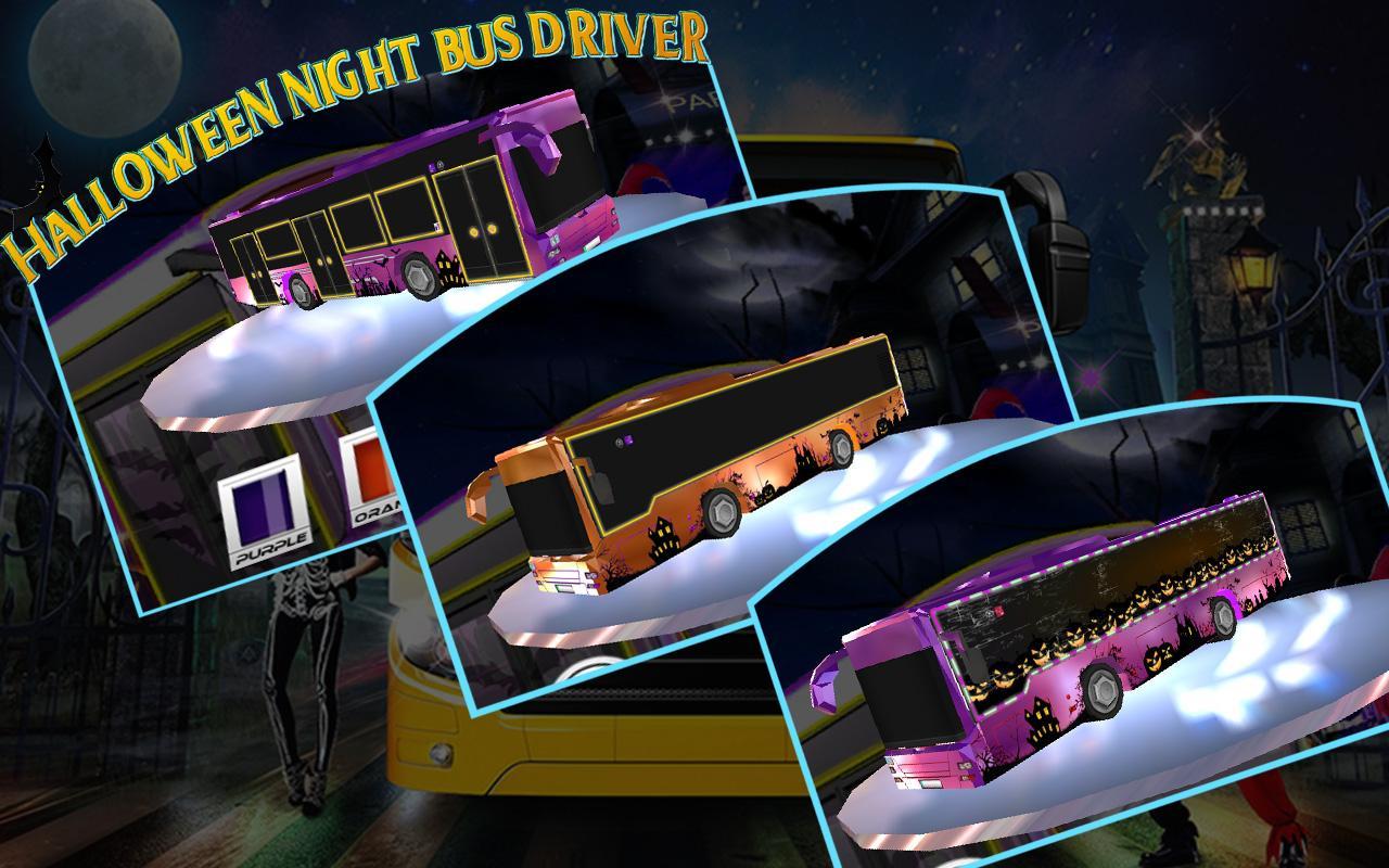 Halloween Night Bus Driver