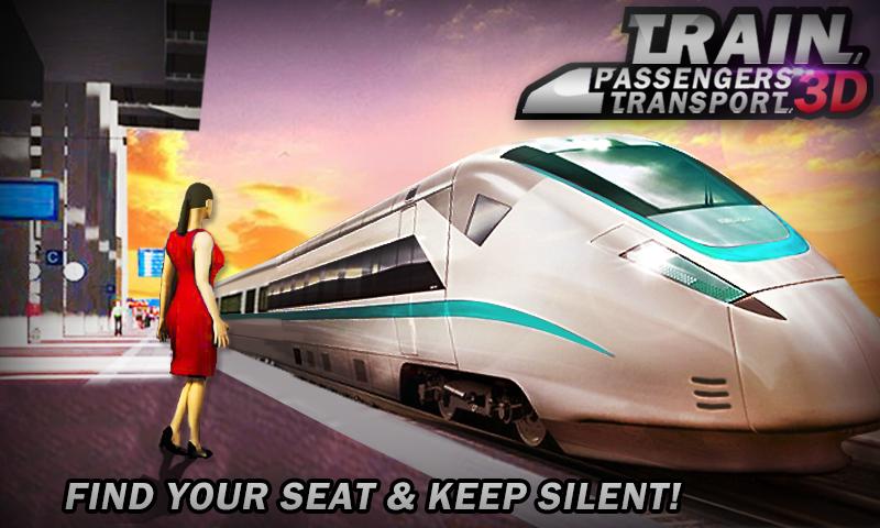 Train: Passengers Transport 3D