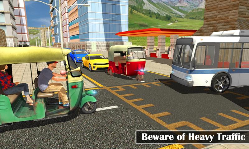 Tuk Tuk Auto Futuristic Drive