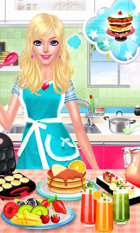 Cooking Beauty's Pancake House