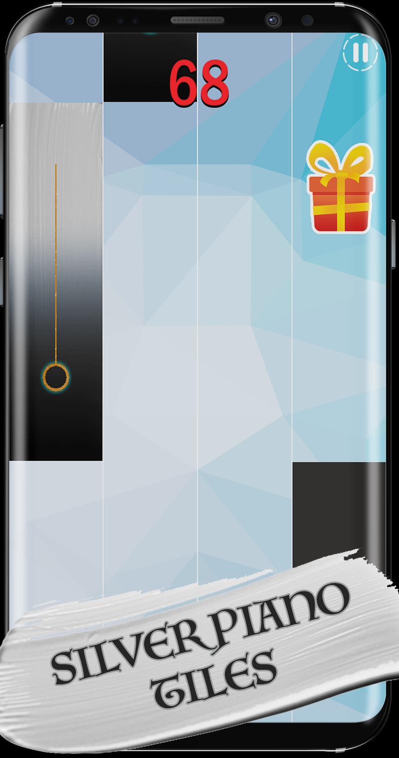 Silver Piano Tiles