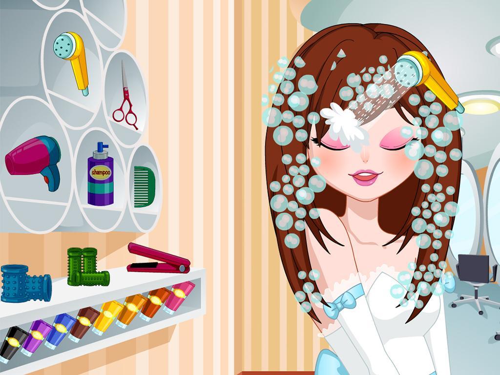 Wedding hair salon