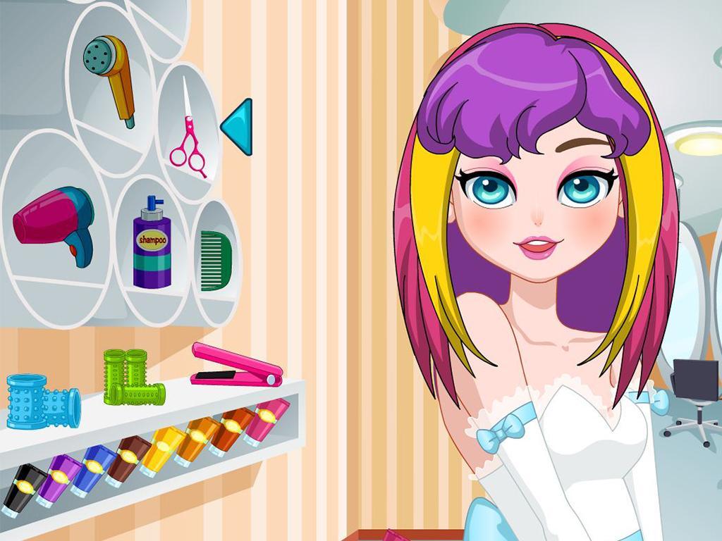 Wedding hair salon