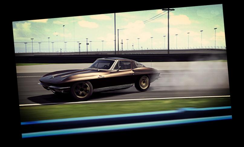 Corvette Driving