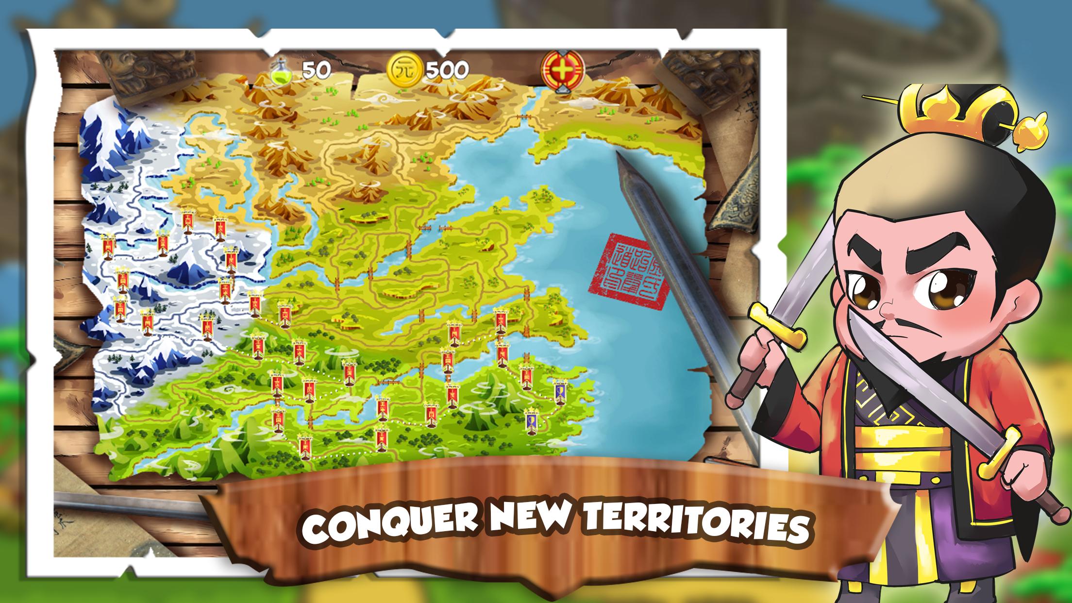 Three Kingdoms Dynasty TD: Battle of Heroes