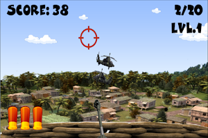 Sniper helicopter dangerous