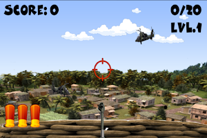 Sniper helicopter dangerous