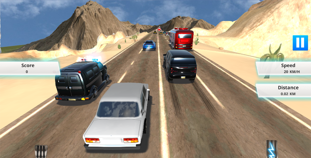 Traffic Rider : Car Race Game