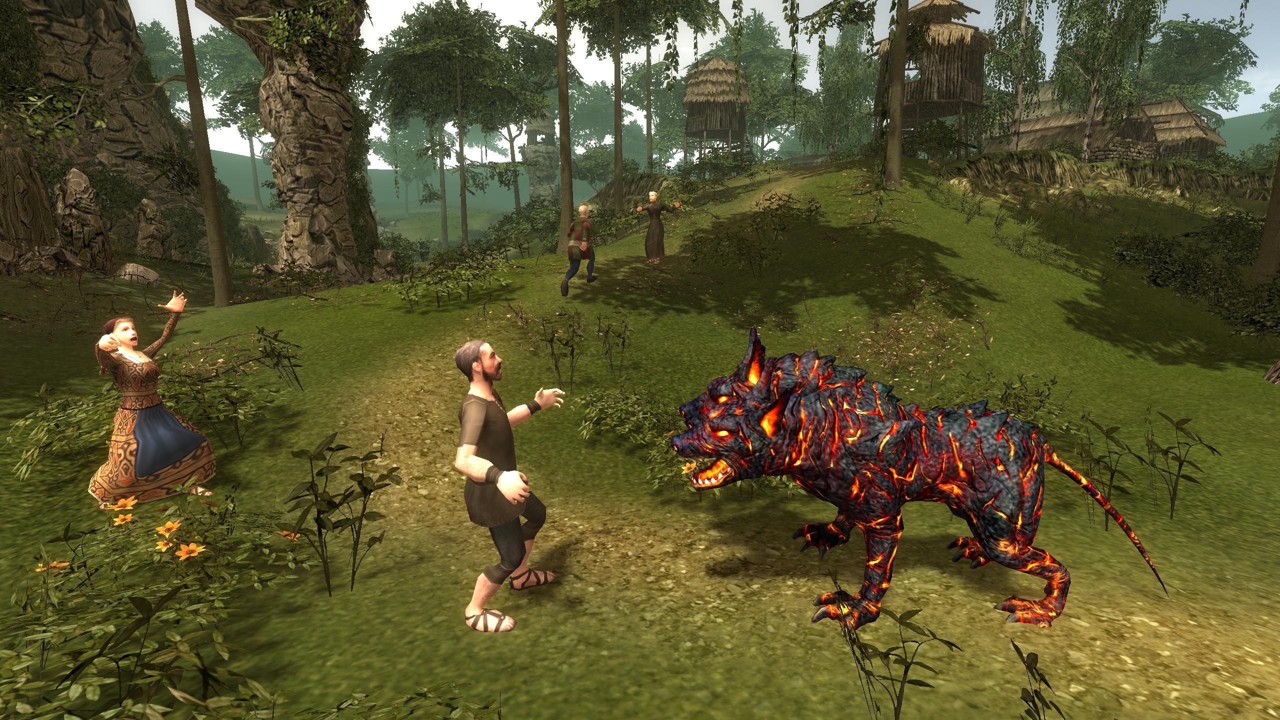 Evil Cerberus Simulator 3D