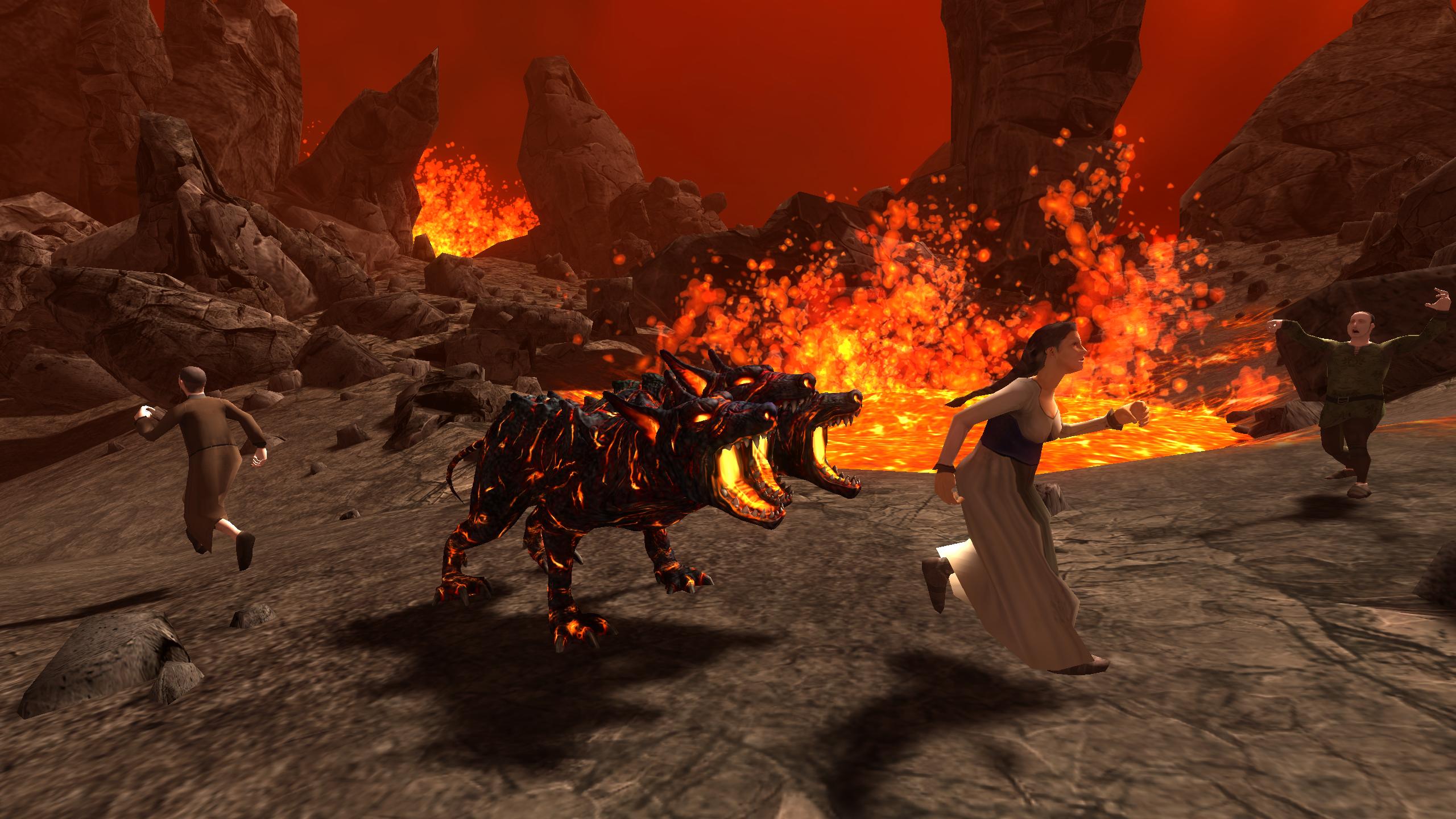 Evil Cerberus Simulator 3D